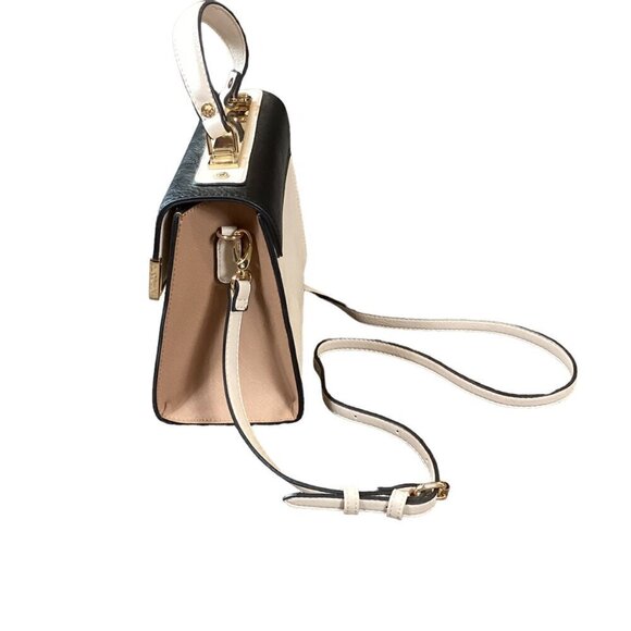 Dune London Satchel & Crossbody Bag Tricolor Faux Leather  305A - Picture 6 of 13